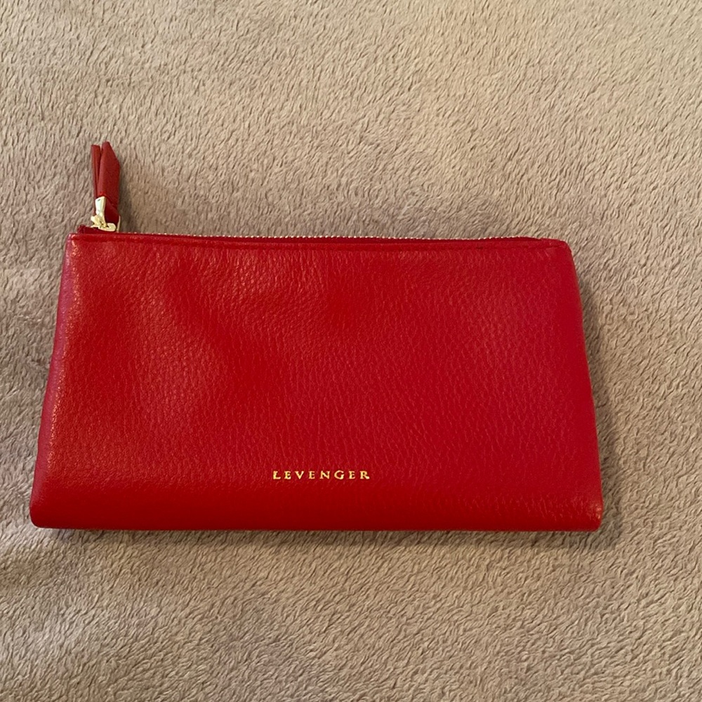 Levenger Red Wallet